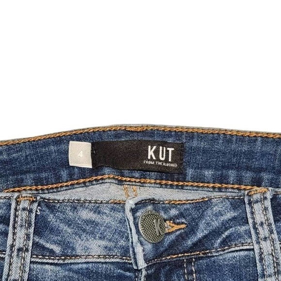 Kut From the Kloth Connie Ankle Skinny Denim Blue Jeans, Size 4 - Picture 13 of 13